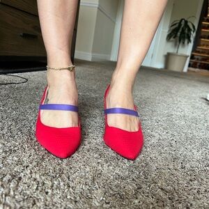 Red and Purple Women's Shoes